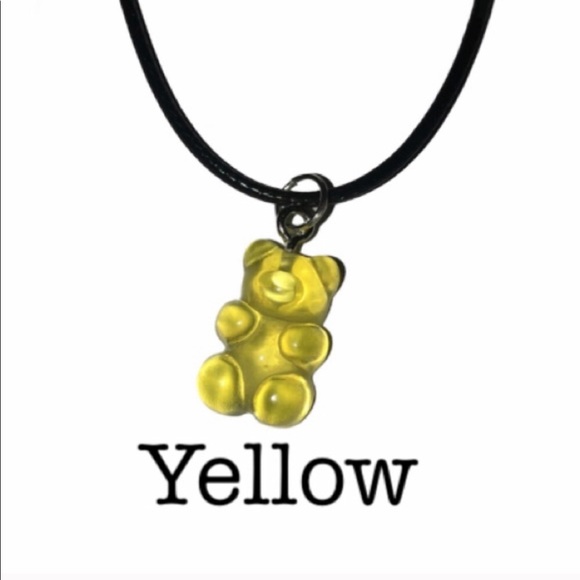 (1PC) GUMMY BEAR NECKLACE - Pick The Color - Picture 4 of 14